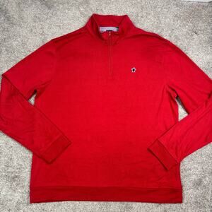 Simply Southern Red 1/4 zip pullover size XXL